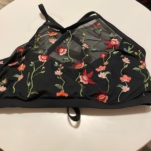 Target halter neck swimsuit top